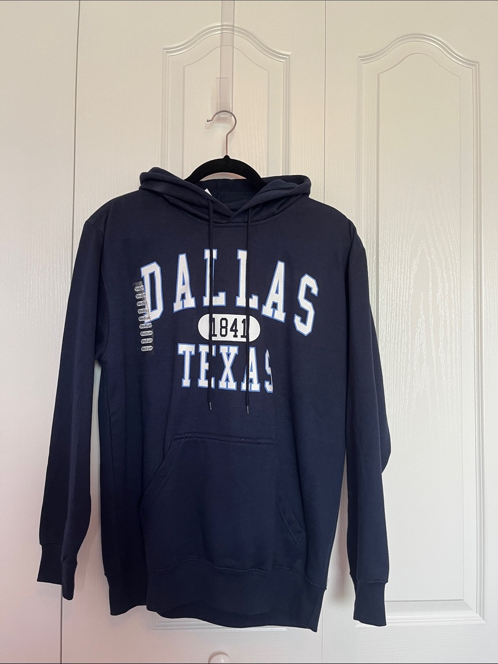 Dallas Texas Navy Hoodie Sweatshirt